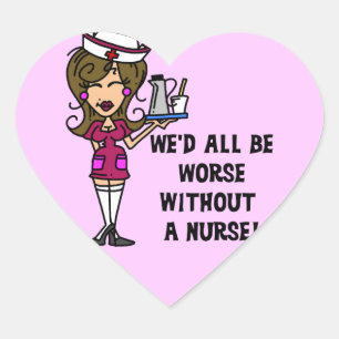 Adesivo Coração Pior sem enfermeiro