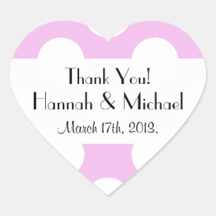 Adesivo Coração Pontos Polka Rosa, Padrão de Pontos Polka, Pontos,