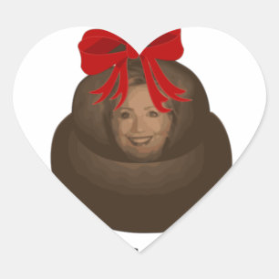 Adesivo Coração Poop de Hillary