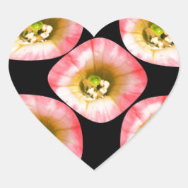 Adesivo Coração Prazer Floral