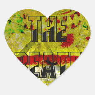 Adesivo Coração Promessa do ouro: O Script do Ouro do Destino