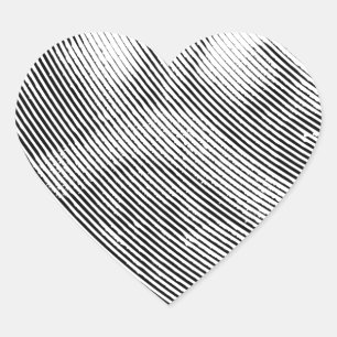 Adesivo Coração Pug Face