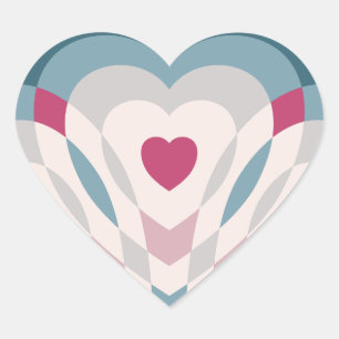 Adesivo Coração Pulso