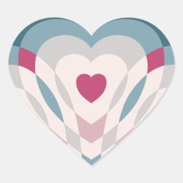 Adesivo Coração Pulso