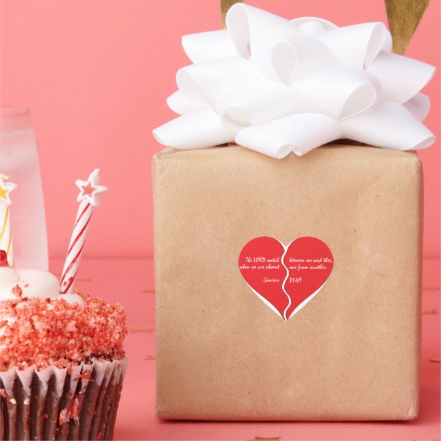 Adesivo Coração Quebrado (Festa)