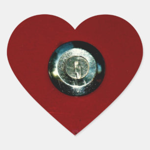 Adesivo Coração Quem Tem A Chave?