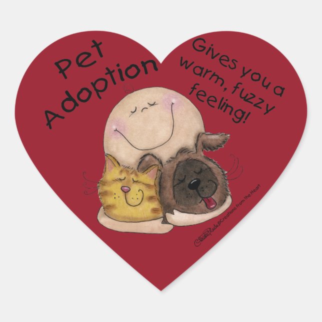 Adesivo Coração Quente, Felpudo Sentindo! Coração (Frente)