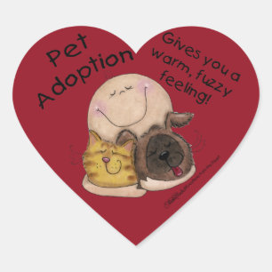 Adesivo Coração Quente, Felpudo Sentindo! Coração