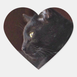 Adesivo Coração Retrato do meu rapaz, Charlie Heart Sticker