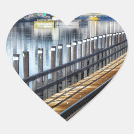Adesivo Coração rio das construções bronx Nova Iorque
