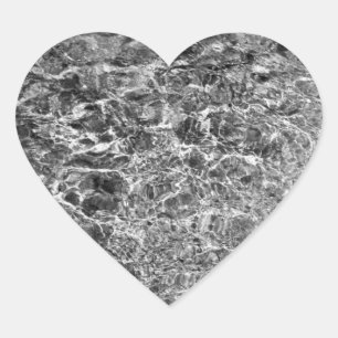 Adesivo Coração Ripais de Água do Rio