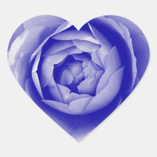 Adesivo Coração rosa azul