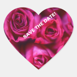 Adesivo Coração Rosas