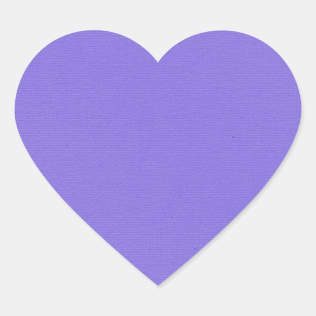 Adesivo Coração Roxo Simples (Frente)