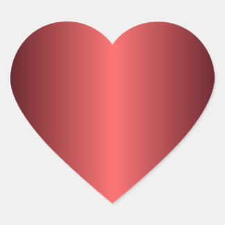 Adesivo Coração Ruby Red Heart Sticker