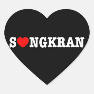 Adesivo Coração S ❤ NGKRAN ~ Heart (Love) Songkran