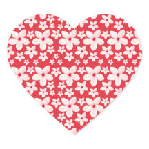 Sakura Cor-de-rosa Flor Sem Costura Padrão Vermelh