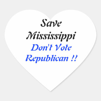 Adesivo Coração Salvar MS Heart Blue