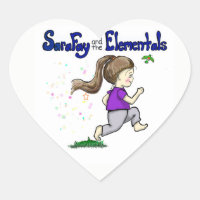 Sara Fay e os Elementals Stickers for Children