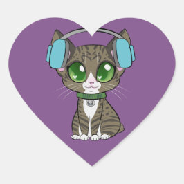 Adesivo Coração Sebastian Classic Heart Sticker