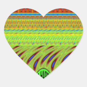 Adesivo Coração Seja feliz Bolinhas Colorida Motif Gift