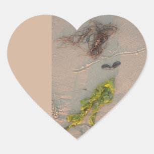 Adesivo Coração Sereia