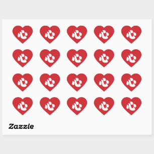 Adesivo Coração Shin Kanji Kokoro Heart 心
