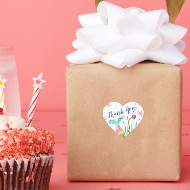 Adesivo Coração Sob O Nome Personalizado Do Mar (Festa)