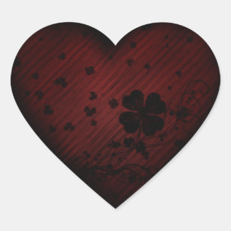 Adesivo Coração Sorte em Stickers