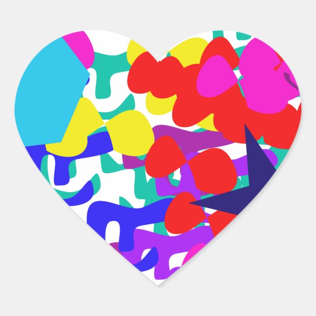 Adesivo Coração Suspensão (Frente)