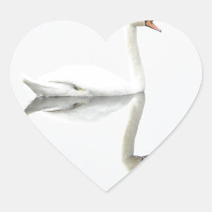 Adesivo Coração Swan