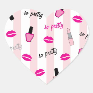 Adesivo Coração Tão bonito