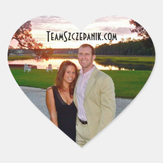 Adesivo Coração Team Szczepanik Heart Sticker