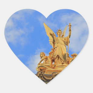 Adesivo Coração Teatro da ópera de Paris