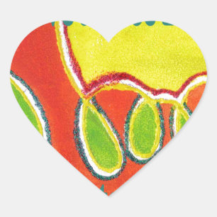 Adesivo Coração Tenha um belo dia e uma noite melhor com gratidão