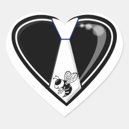 ADESIVO CORAÇÃO TIBEE AMVE