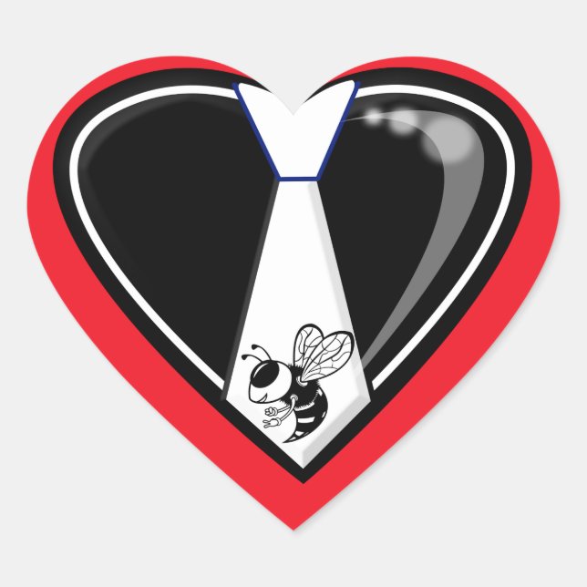 ADESIVO CORAÇÃO TIBEE AMVE (Frente)