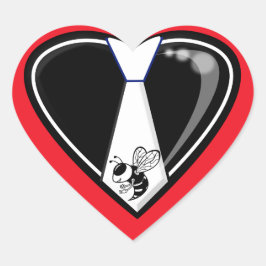 ADESIVO CORAÇÃO TIBEE AMVE