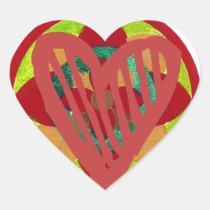 Adesivo Coração Todos os corações vão para casa para o Impressão d