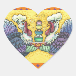 Adesivo Coração TURQUIA E TODAS AS FIXINAS A AGRADECER A Hrt