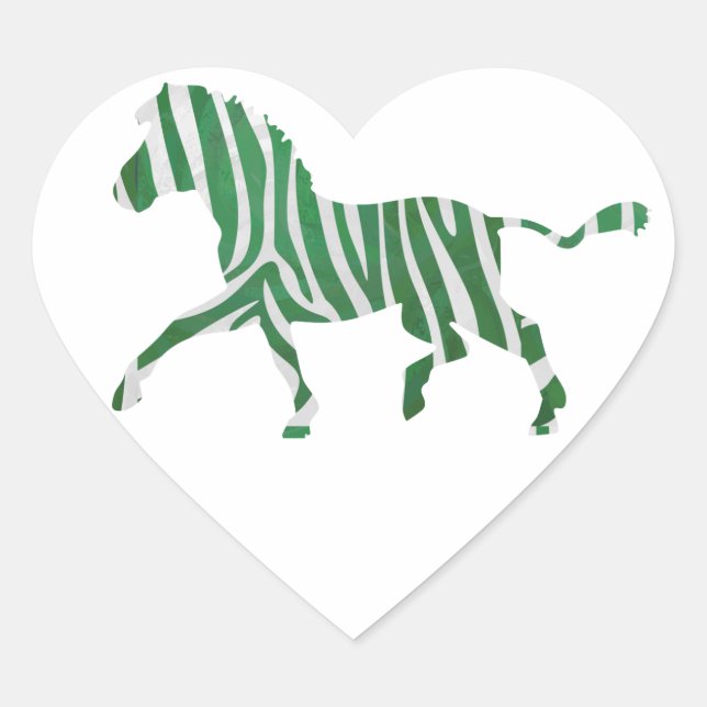 Adesivo Coração Vaca Castanho e Silhueta Branca (Frente)