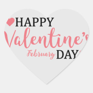 Adesivo Coração valentine's day