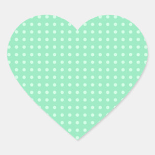 Adesivo Coração Vazio de Modelo de cor verde para impressão elega