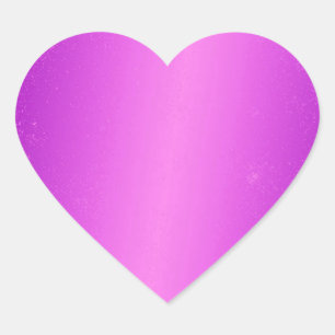 Adesivo Coração Vazio Roxo