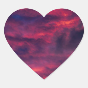 Adesivo Coração vermelho augural