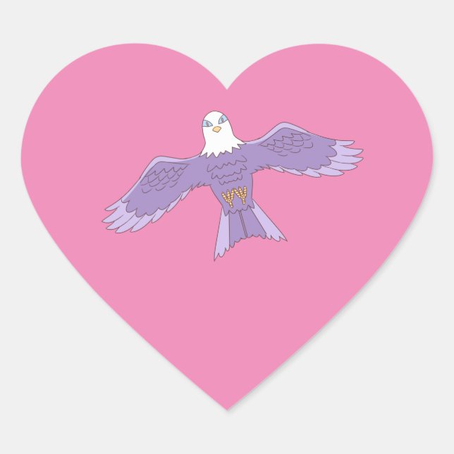 Adesivo Coração Vinheta (Frente)