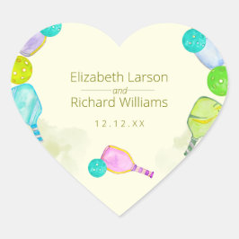 Adesivo Coração Vinheta