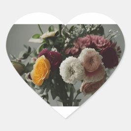 Adesivo Coração Vinheta