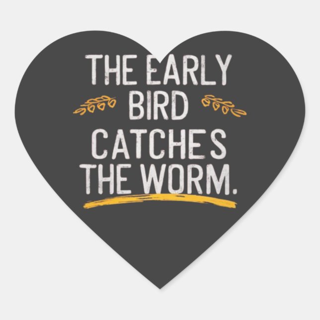 Adesivo Coração Vinheta (Frente)