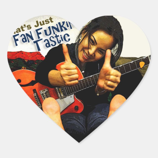 Adesivo Coração Vinheta (Frente)